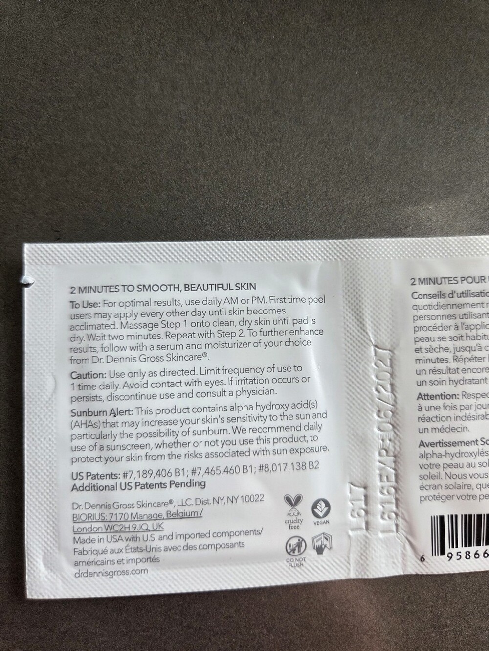 Dr Dennis Gross Alpha Beta Universal Daily Peel Pack Of 15 - Picture 4 of 4
